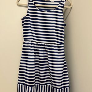 Blue striped Dress